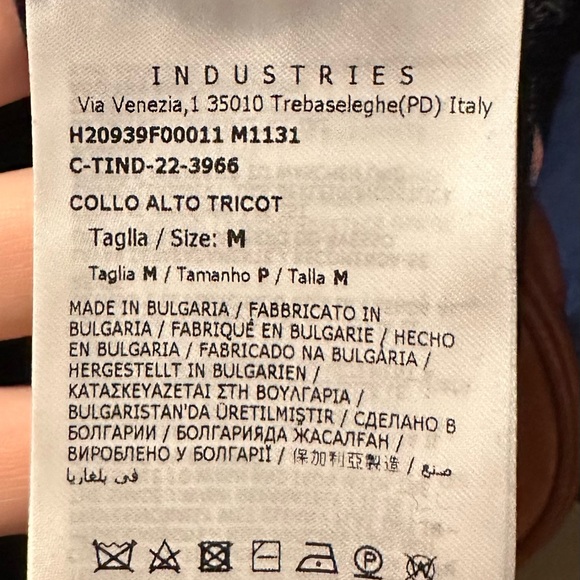 Moncler Collo Alto Tricot T-Neck Sweater Size M - NWT & Authenticated - Picture 13 of 15